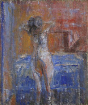 Woman Drying Her Hair - Details